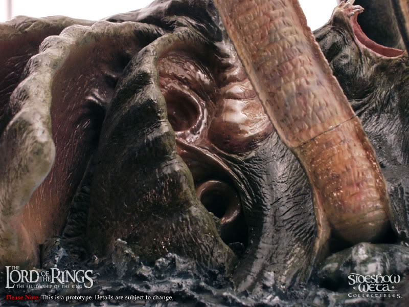 Sideshow Collectibles Weta Collectibles The Lord of the Rings The Watcher in The Water Polystone Statue